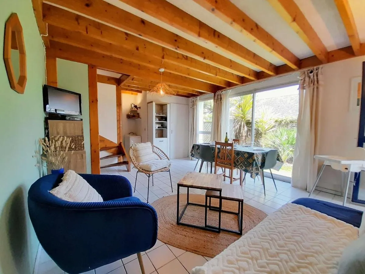 Maison Lumineuse A Carnac, 4 Pieces, 55M², Piscine Chauffee, A 500M De La Plage Et Des Commerces, Wifi - Fr-1-477-68 France